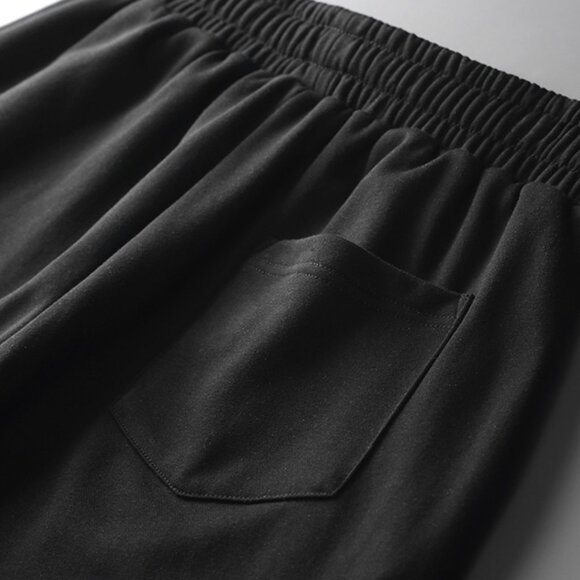 Casablanca Black Graphic-Print Drawstring Athletic Shorts - Picture 5 of 8